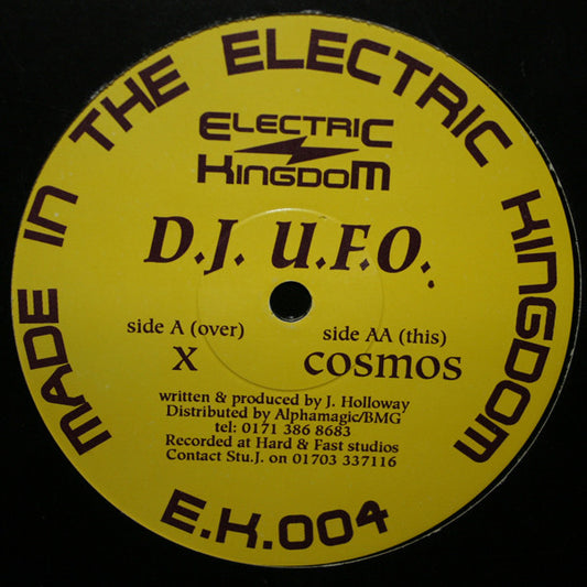 D.J. U.F.O.* : X / Cosmos (12")