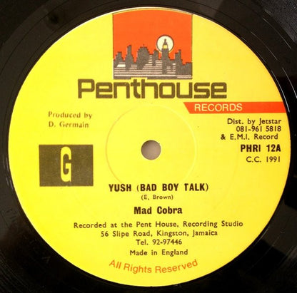 Mad Cobra : Yush (12")