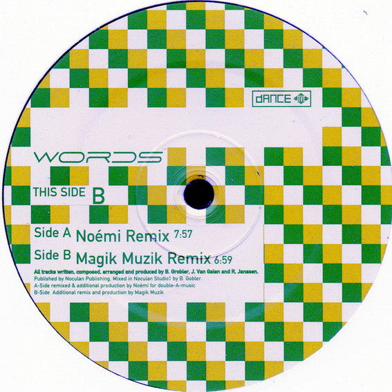 Dance Nation : Words (12")