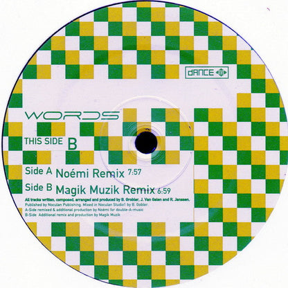 Dance Nation : Words (12")