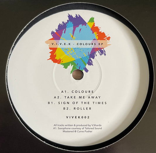 V.I.V.E.K : Colours EP (12", EP)