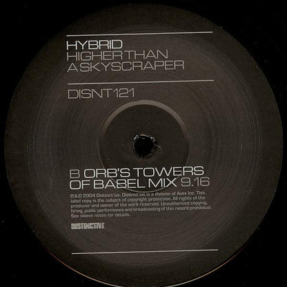 Hybrid : Higher Than A Skyscraper (12")