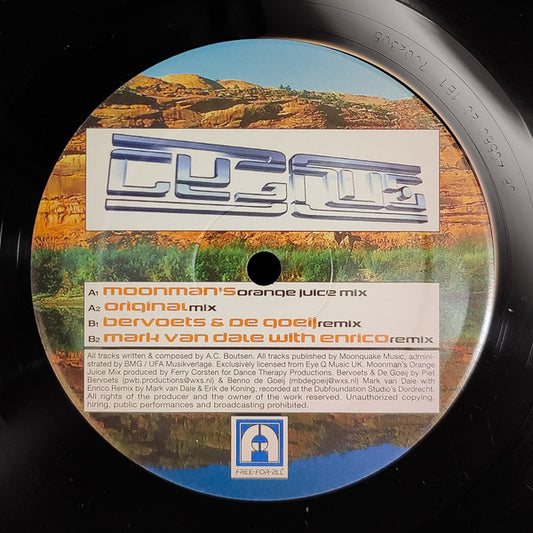 Cygnus X : The Orange Theme (The Remixes) (12", RE)