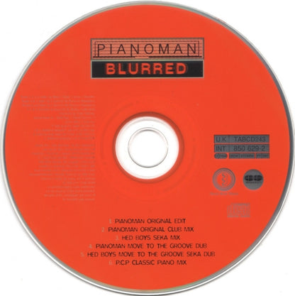 Pianoman : Blurred (CD, Single)