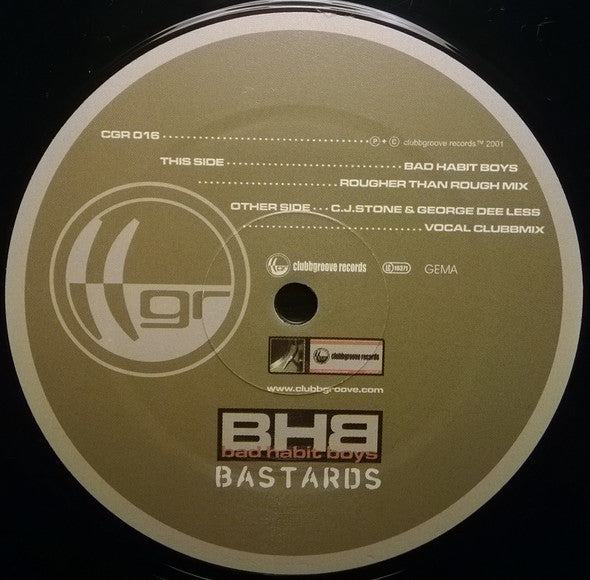 Bad Habit Boys : Bastards (12")