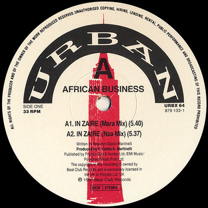 African Business : In Zaire Business (12")