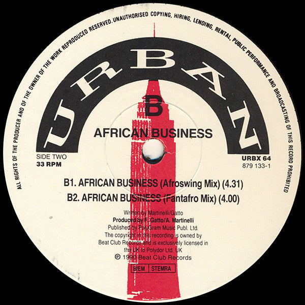 African Business : In Zaire Business (12")