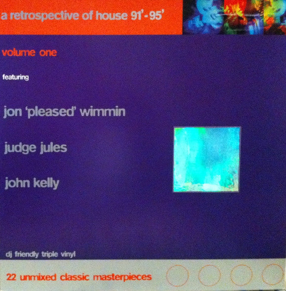 Various : A Retrospective Of House '91 - '95 Volume One (3xLP, Comp)