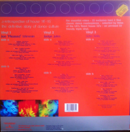 Various : A Retrospective Of House '91 - '95 Volume One (3xLP, Comp)