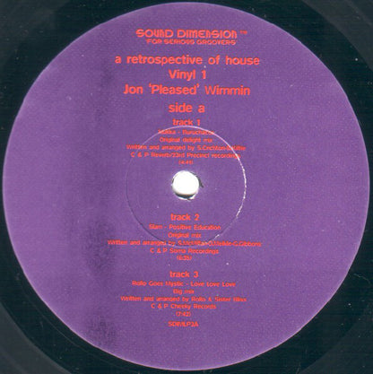 Various : A Retrospective Of House '91 - '95 Volume One (3xLP, Comp)