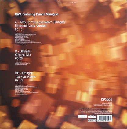 Riva Featuring Dannii Minogue : Who Do You Love Now? (Stringer) (12", Single)