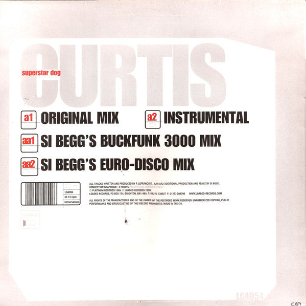 Curtis : Superstar Dog (12")