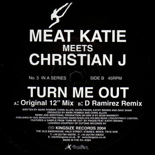 Meat Katie Meets  Christian J : Turn Me Out (12")