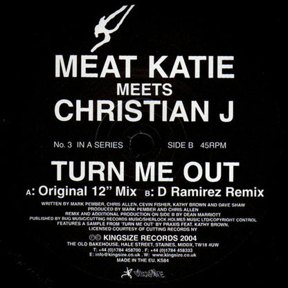Meat Katie Meets  Christian J : Turn Me Out (12")