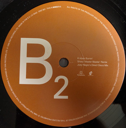 K-klass : Burnin' (12")