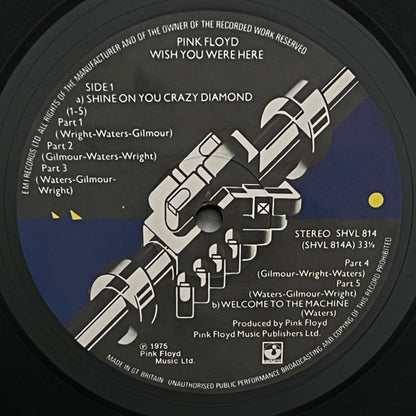 Pink Floyd : Wish You Were Here (LP, Album)