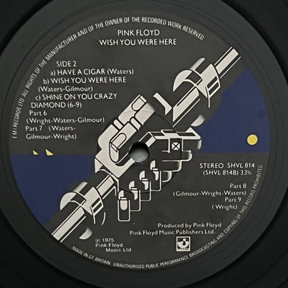 Pink Floyd : Wish You Were Here (LP, Album)