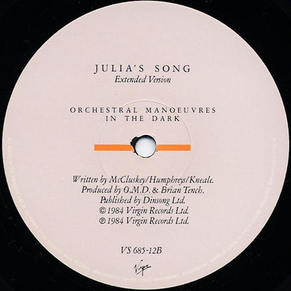 Orchestral Manoeuvres In The Dark : Talking Loud And Clear (Extended Version) (12", Glo)