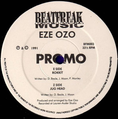 Eze Ozo* : Rokkit (12", Promo)