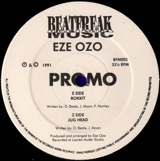 Eze Ozo* : Rokkit (12", Promo)