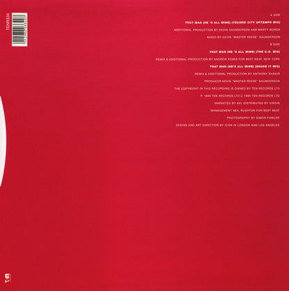 Inner City : That Man (He's All Mine) (Remix) (12")