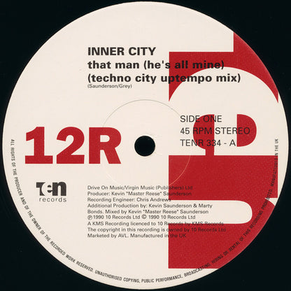 Inner City : That Man (He's All Mine) (Remix) (12")