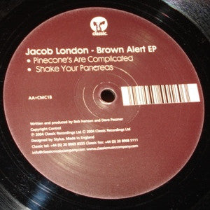 Jacob London : Brown Alert (12")