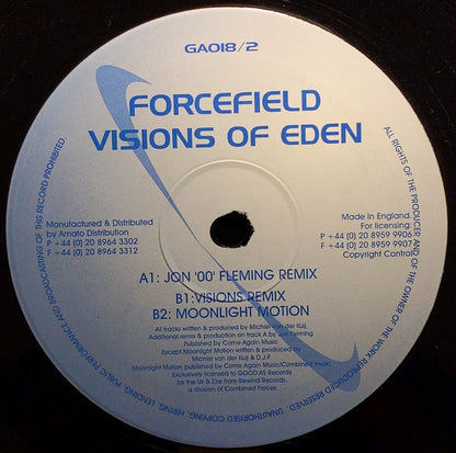 Forcefield : Visions Of Eden (12")