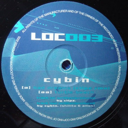 CyBin : Bad Dreams (Clipz Remix) / Turtle Beach (12")