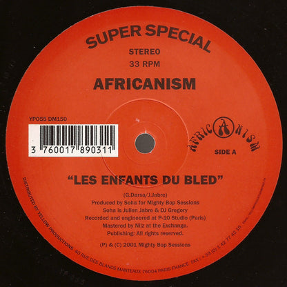Africanism Presents Soha : Les Enfants Du Bled (12")