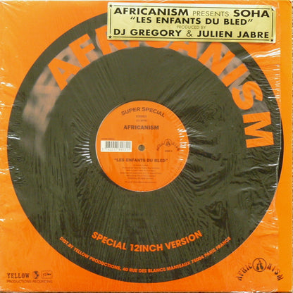 Africanism Presents Soha : Les Enfants Du Bled (12")