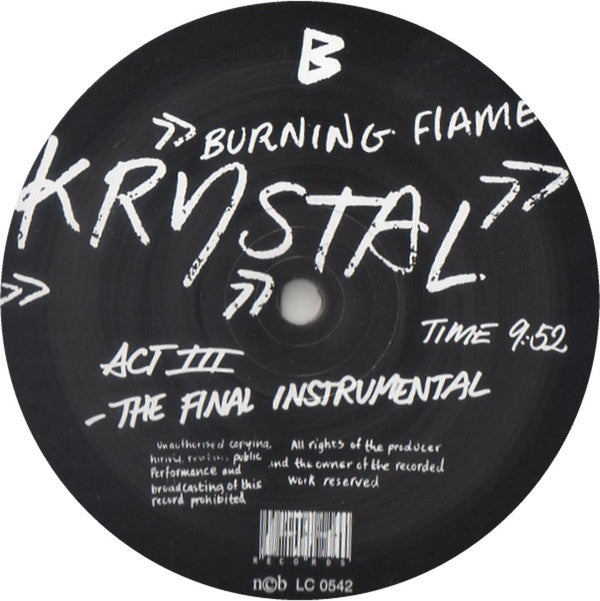 Krystal : Burning Flame (12")