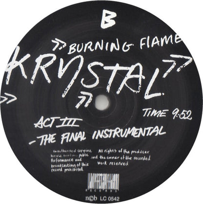 Krystal : Burning Flame (12")