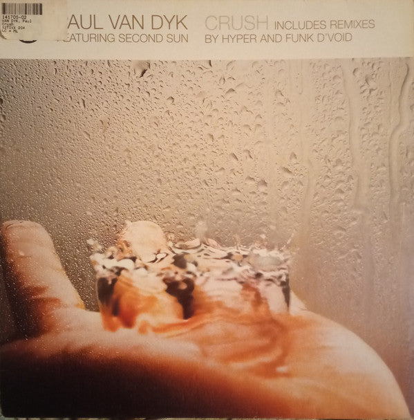 Paul van Dyk Featuring Second Sun : Crush (12")