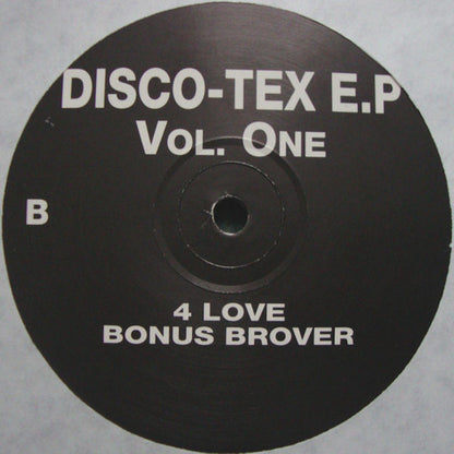 Disco-Tex : Vol. One (12", EP)