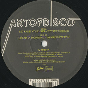 Martino : 4.00 AM In The Mourning (12")
