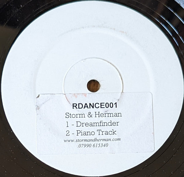 Storm & Herman (2) : Dreamfinder / Piano Track (12", W/Lbl, Sti)
