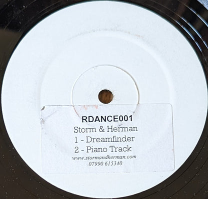 Storm & Herman (2) : Dreamfinder / Piano Track (12", W/Lbl, Sti)