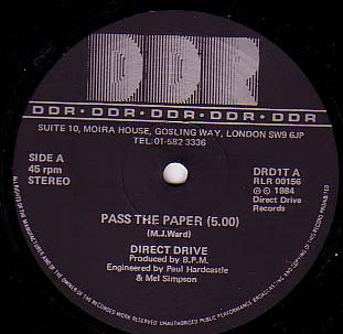 Direct Drive (3) : Pass The Paper (12")