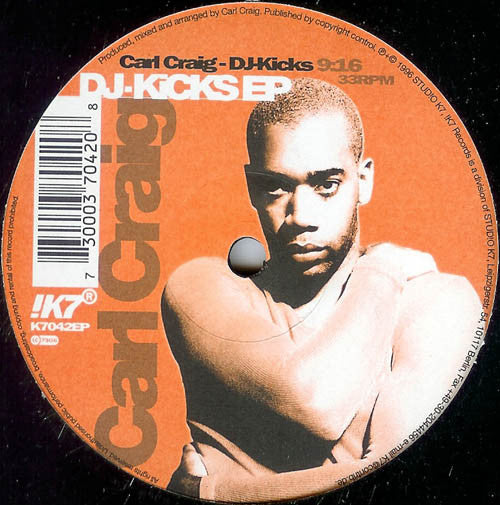 Carl Craig : DJ-Kicks EP (12", S/Sided, EP)