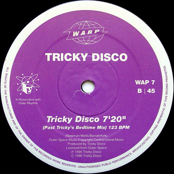 Tricky Disco : Tricky Disco (12", Single)