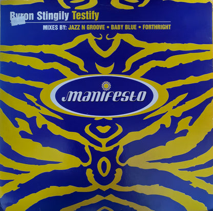 Byron Stingily : Testify (12")