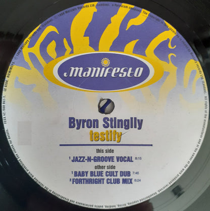 Byron Stingily : Testify (12")