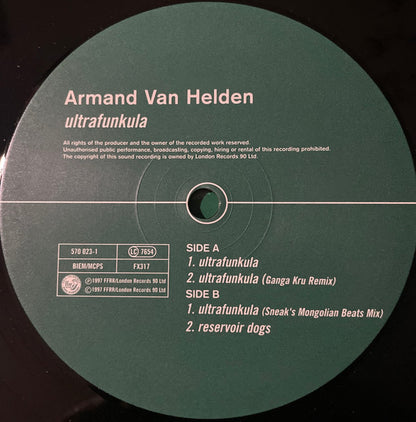 Armand Van Helden : Ultrafunkula (12")