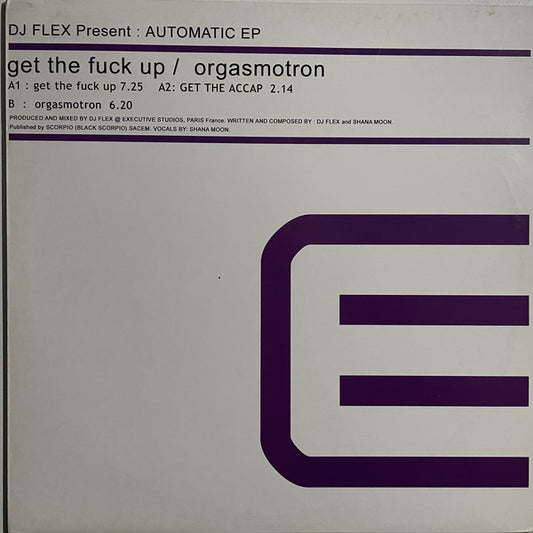 DJ Flex : Automatic EP (12", EP)