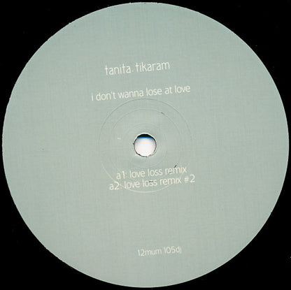 Tanita Tikaram : I Don't Wanna Lose At Love (12", Promo)