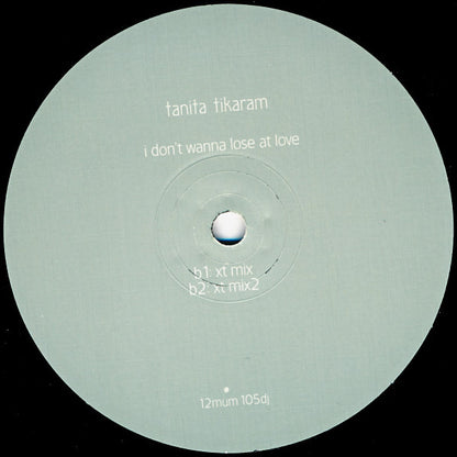 Tanita Tikaram : I Don't Wanna Lose At Love (12", Promo)