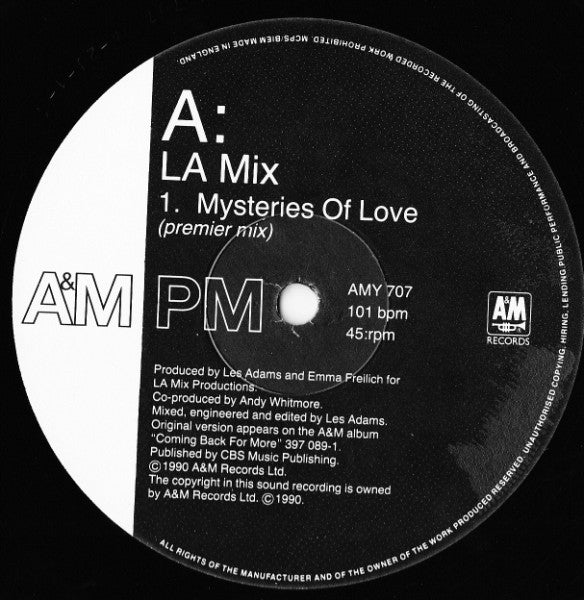 L.A. Mix : Mysteries Of Love (12", Single)