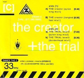 Citizen Z : The Creator (12", Cle)