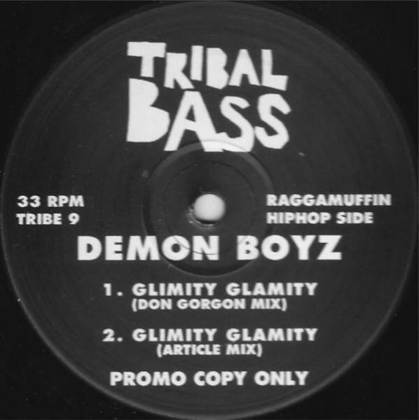 Demon Boyz : Glimity Glamity / Junglist (12", Promo)